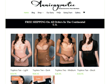 Tablet Screenshot of annienymotee.com